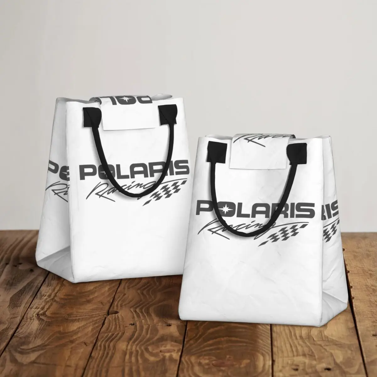 

Polaris Logo Insulated Lunch Bag for Women Kids Portable Food Boxes Thermal Lunch Box Tote