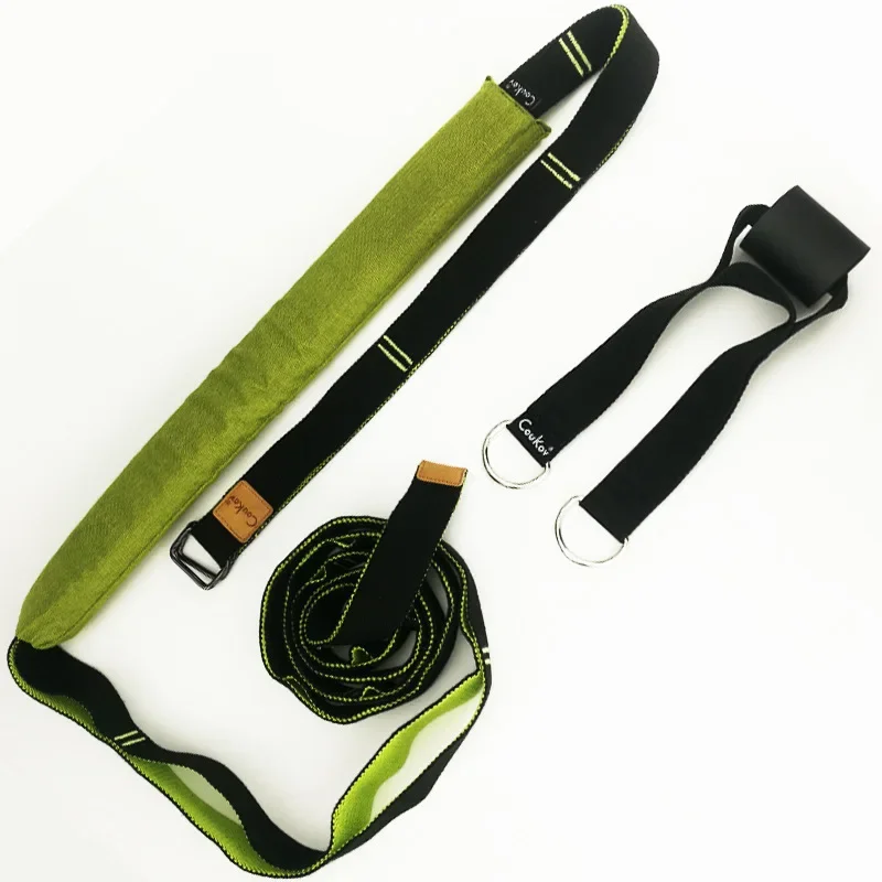 Doors Splits Belt Leg Belt Strap Stretcher Yoga Mat Strap Yoga Exercise Accessories Thicken Household Fitness Equipment Safe