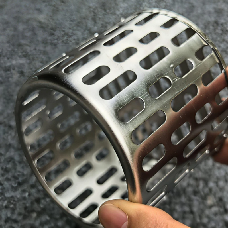 110 Pipe Hole Conical Floor Drain Filter Cylinder for Sewer Blockage Prevention Strip-shaped Stainless steel Side outlet floor