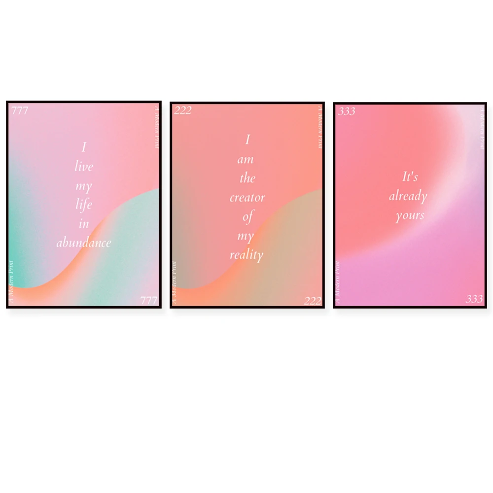 Positive affirmation poster-