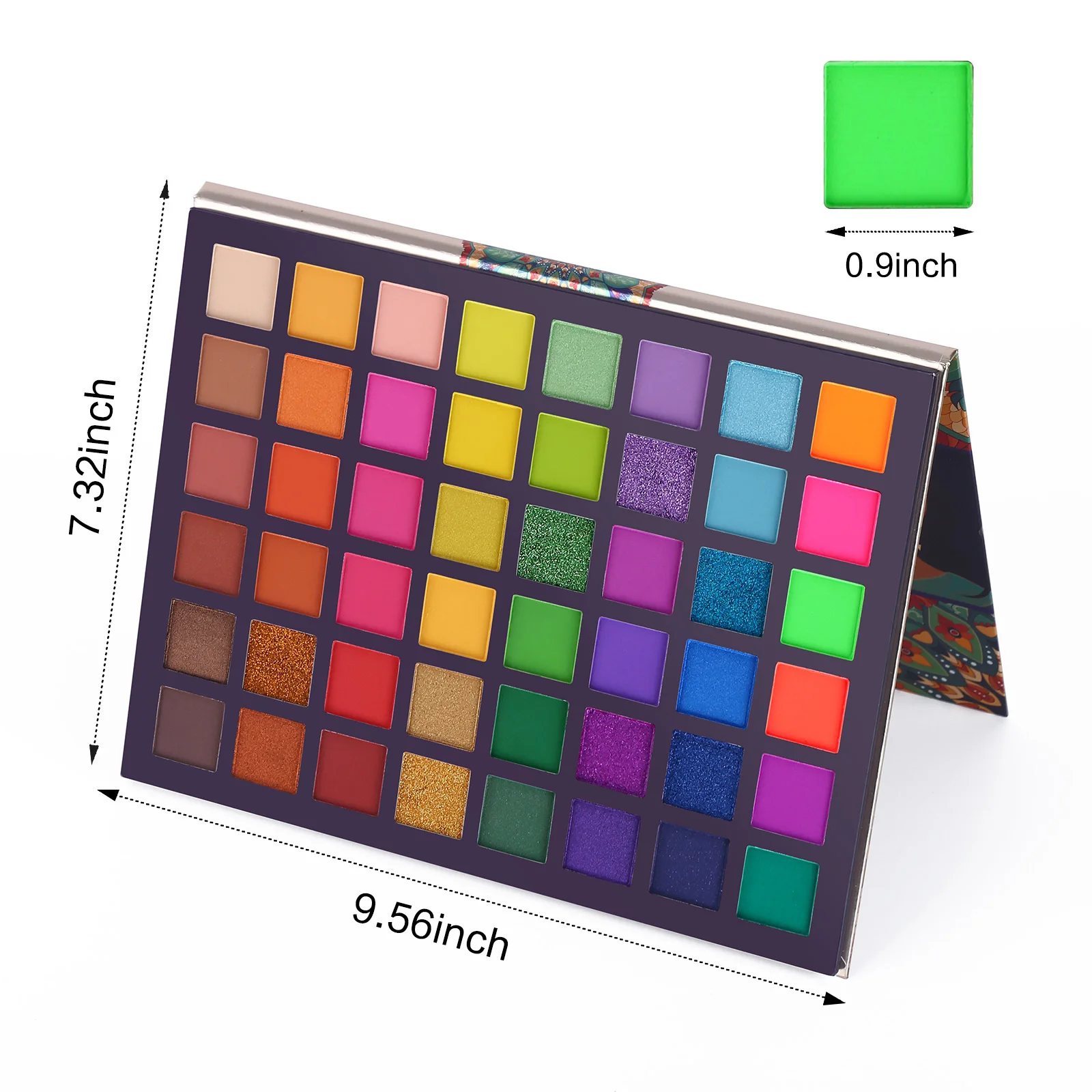 New 48 Colors Eye Shadow Palette Party Stage Professional Eye Shadow Shining Matte Glitter Cosmetics Makeup Palette Maquillage