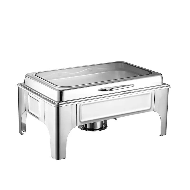 rolltop catering stainless steel chafing dish buffet set luxury gold chaffing dishes royal hot pot electric food warmer set