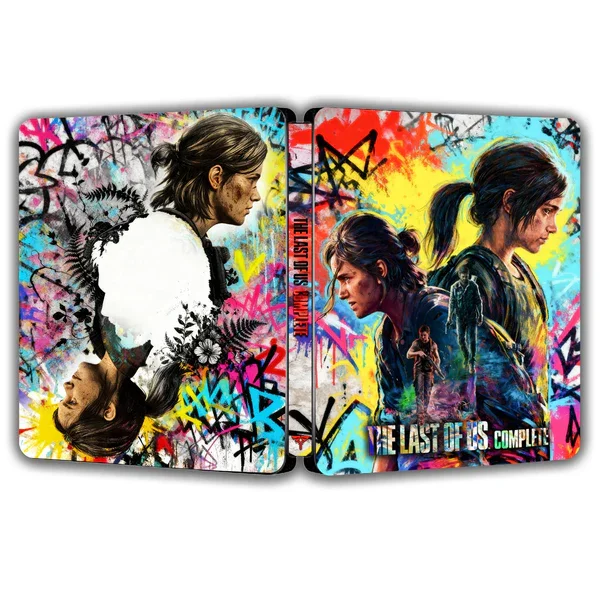 tlou-complete-graffiti-edition-steelbook-fantasybox-customizationsteel-casegame-cd-not-included