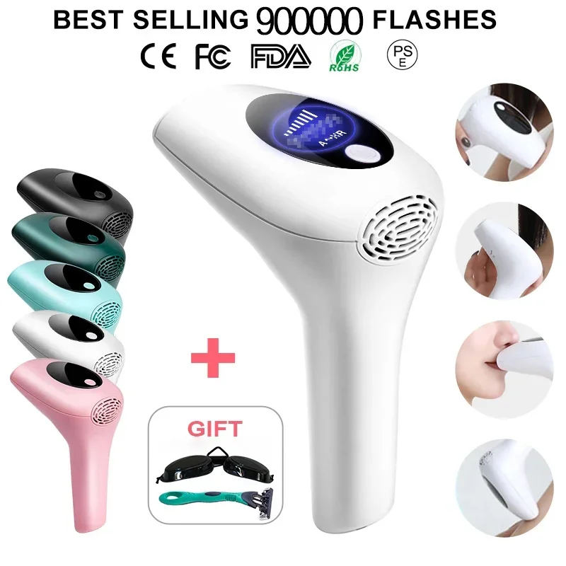

IPL Hair Removal Device with 990000 Flashes Painless Laser Epilator for Women’s Body Bikini and Face Home Use