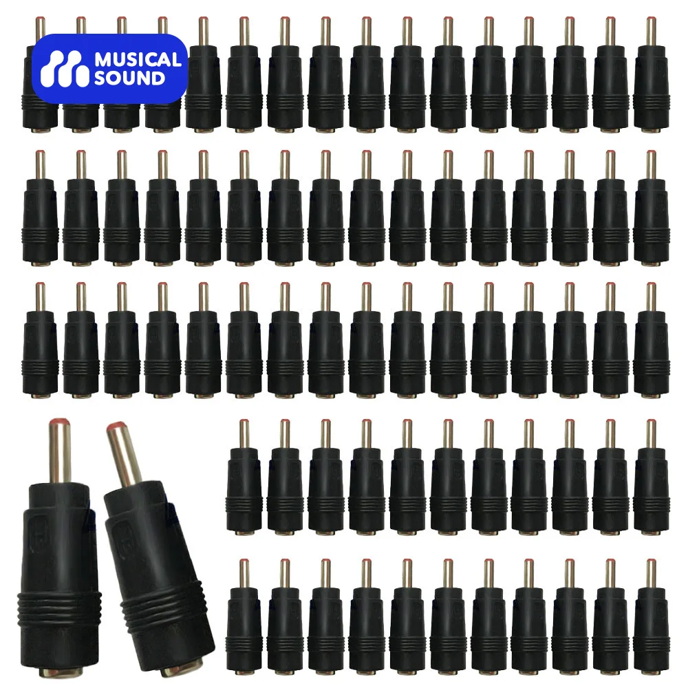 Musik klang 2/14/5,5 Stück Gleichstrom anschluss adapter 2,1mm x 3,5mm Buchse auf 1,35mm x mm Stecker adapter