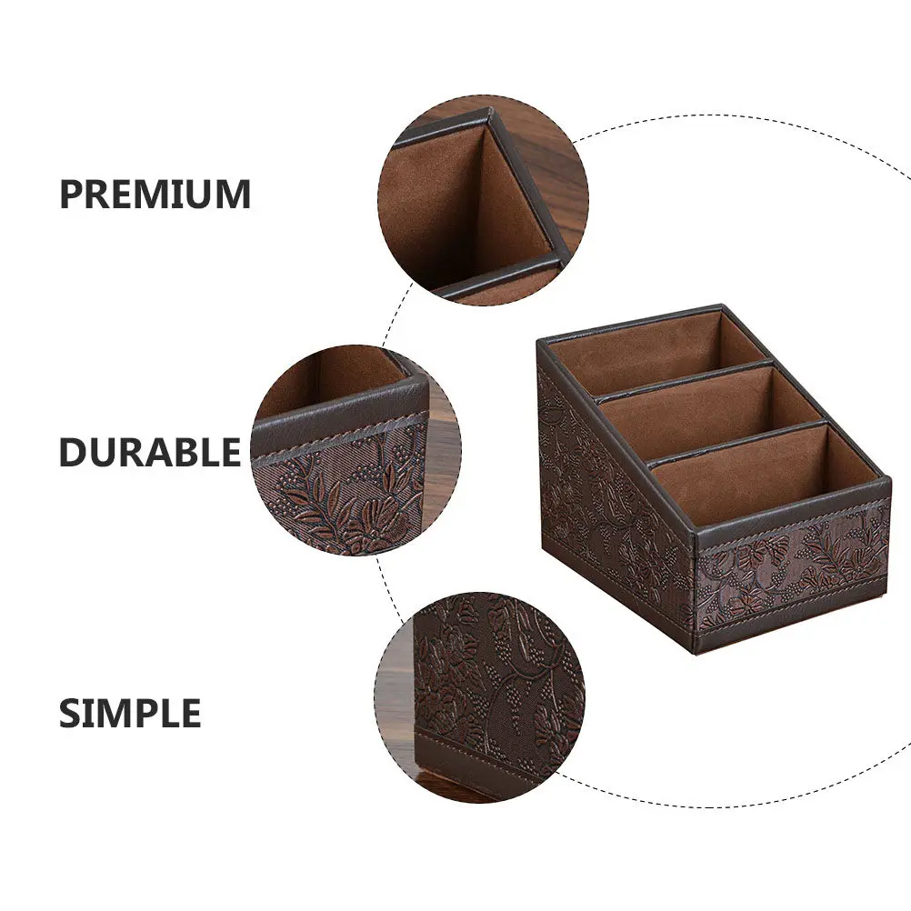 

1 шт. вместительный органайзер для пультов дистанционного управления, держатель для косметики, ручек, мобильных телефонов