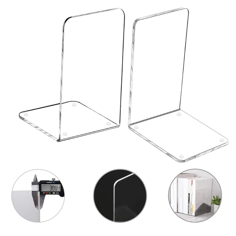 Clear Acrylic Books Stand Transparent Books Holders Stand for Displaying Picture Dropshipping