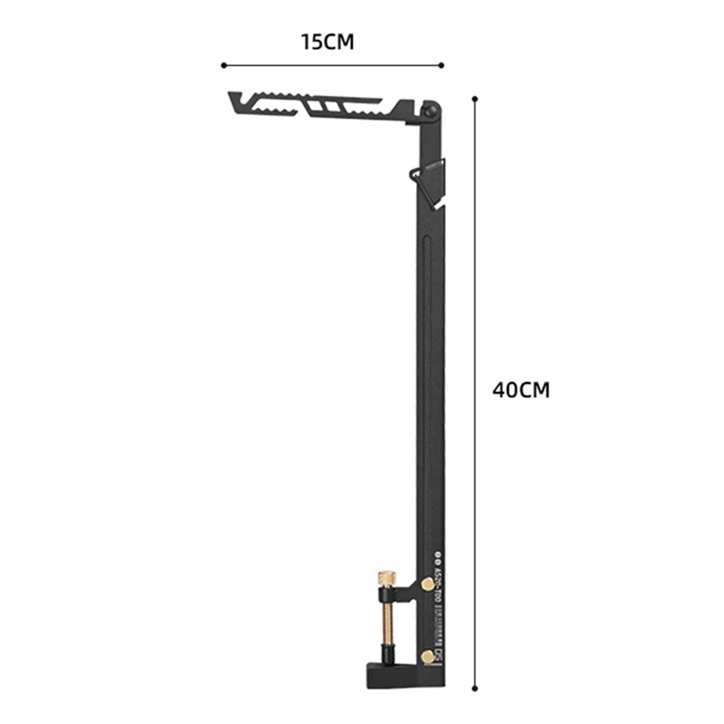 Imagem -06 - Shinetrip-camping Lamp Stand Suporte de Lanterna Portátil Suporte de Suspensão Telescópico Folding Table Desk Light Pole Espessura 02 Novo