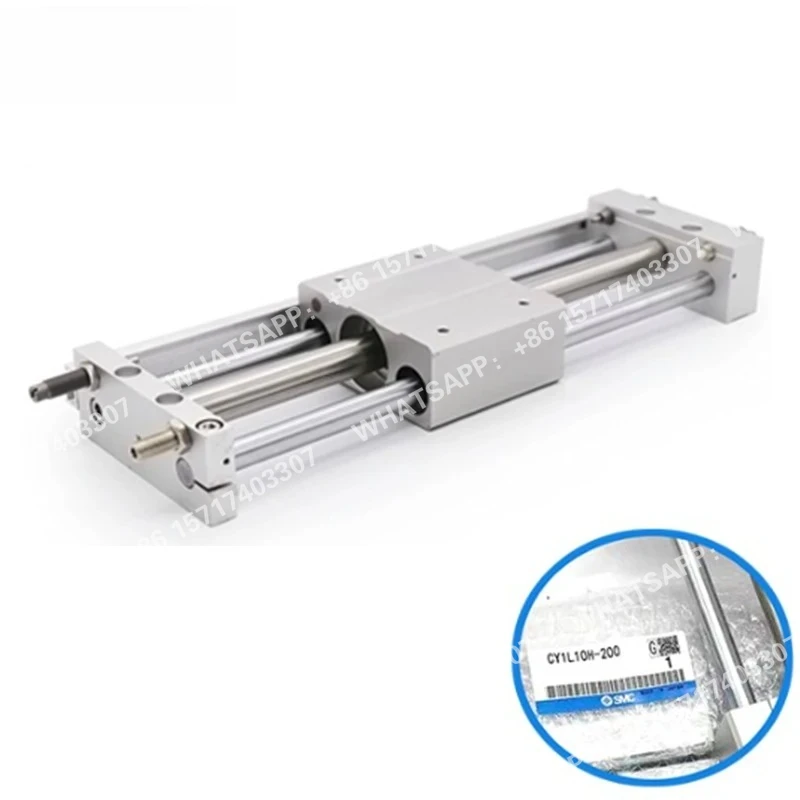 Cilindro Sem Haste Acoplado Magneticamente CY1L10H -50 -100 -150 -200 -250 -300 B BS