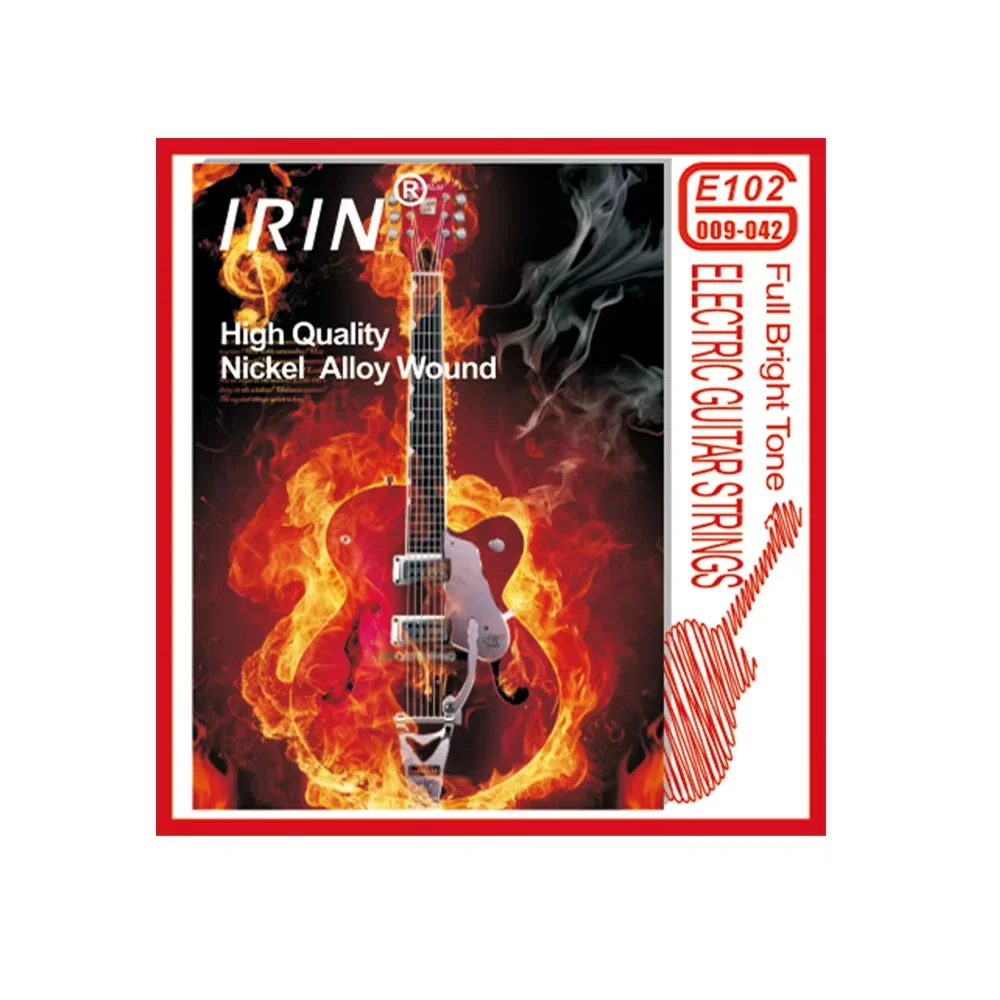 IRIN Acoustic Guitar Strings Carbon Steel Hexagonal Alloy Beginners Professional Practice Folk Guitar Strings Guitar Accessories