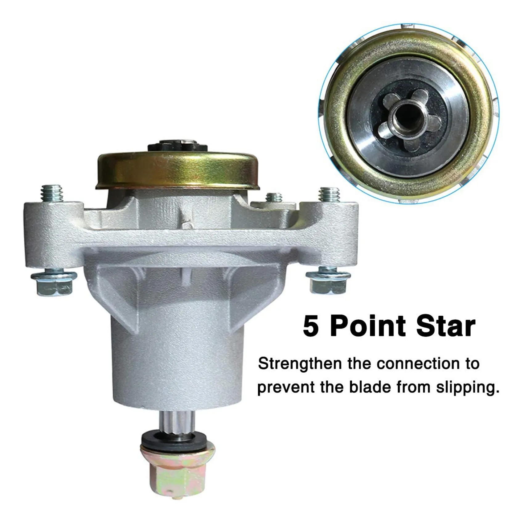 Strange Mower Spindle Assembly For AYP 174356 174358 532174356 587125201 532174358 Z246 GTH2548 AYP 48 Inch Decks