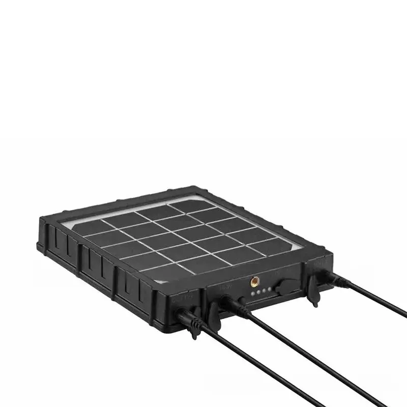 【SURPISE】For Security Camera Solar Panel 3W 8000Mah 5V 12V 9V 6V Output For Trail Camera Solar Kits Outdoor Use