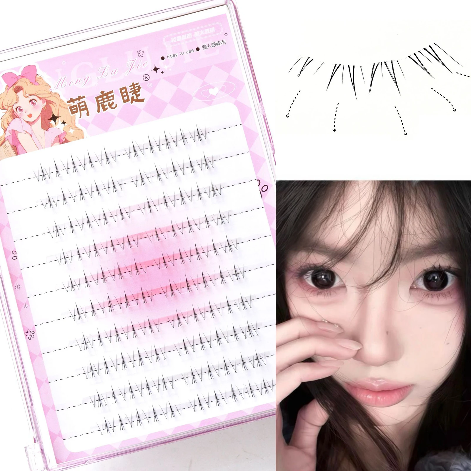 Nouveau Style chinois Manga fa - Eyelash Extension In Chinese avis et prix