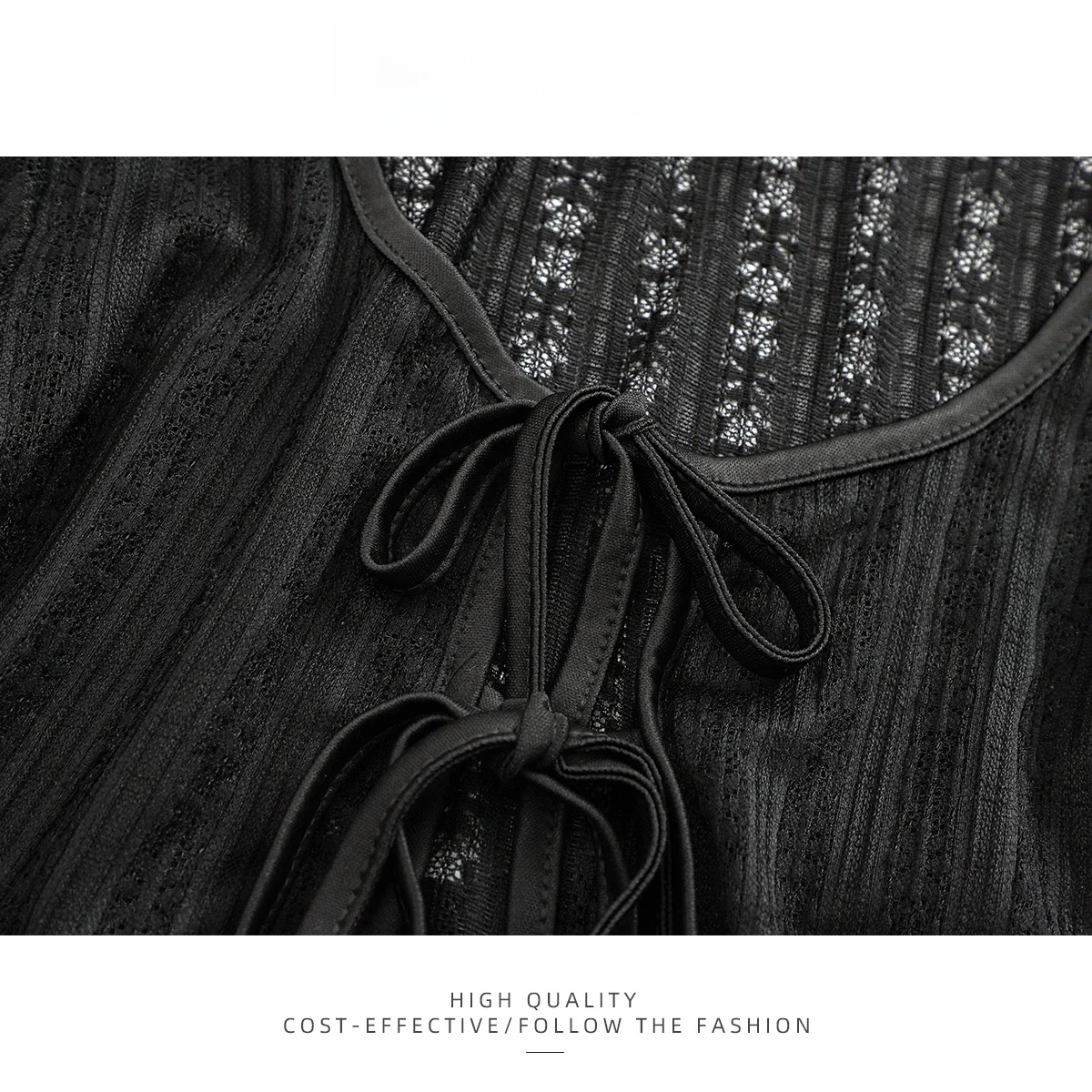 PAIXIANG Spicy Girl Pure Desire Knitted Cardigan Women's Summer New Hollow out Chiffon ort Outerwear V-ne Tie-dye