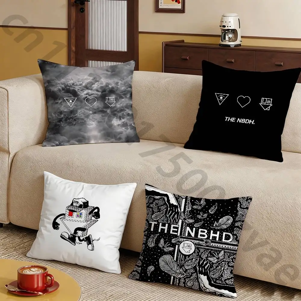 N-Neighbourhood I Love You Pillow Case Pillow Case Living Room Sofa Cushion Cover Suitable For Home Bedroom Room Decoration