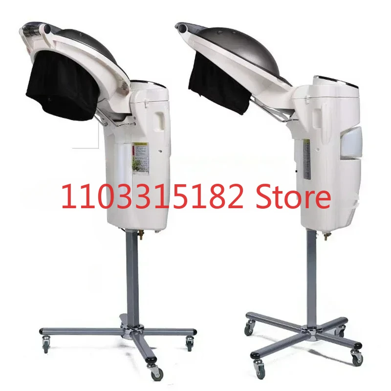 Heated Infrared Vertical Hair Vaporizer Ozone Micro Mist Hairdressing Spa Steam Vaporizer Hairdressing Steam Microcomputer