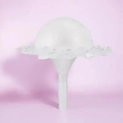 1Set Foam Hemisphere Bouquet Holder Lace Bridal Bouquet Bridal Flower Holder Wedding Floral Stand Wedding Bouquets Prop