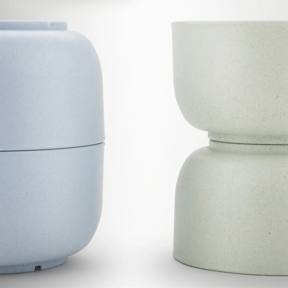 

6pcs Sweet Dessert Bowl Set Natural Wheat Straw Kids Tableware Suit Shatterproof Dishwasher Safe Microwave Freezer Refrigerator