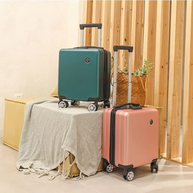 The new youth fashion version of the boarding box suitcase female can board the plane multi-size small lightweight rod box male