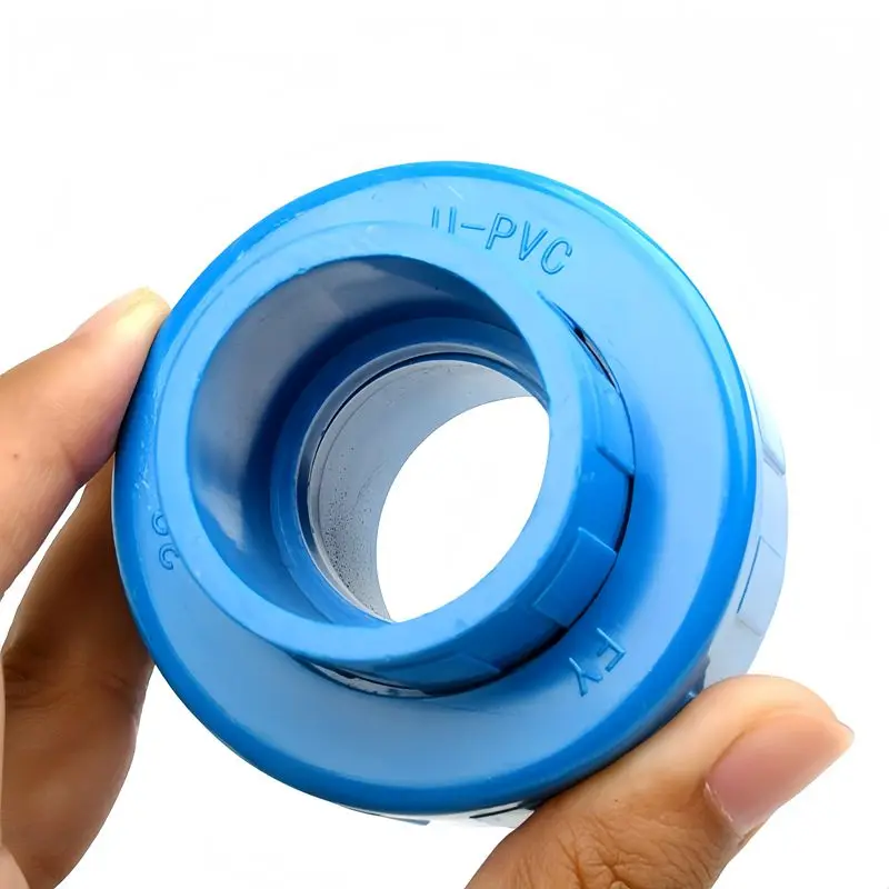 1PC I.D 20~63mm PVC Union Connector Aquarium Fish Tank Water Pipe Plastic Quick Fittings Irrigation Garden Watering Tube Adapter