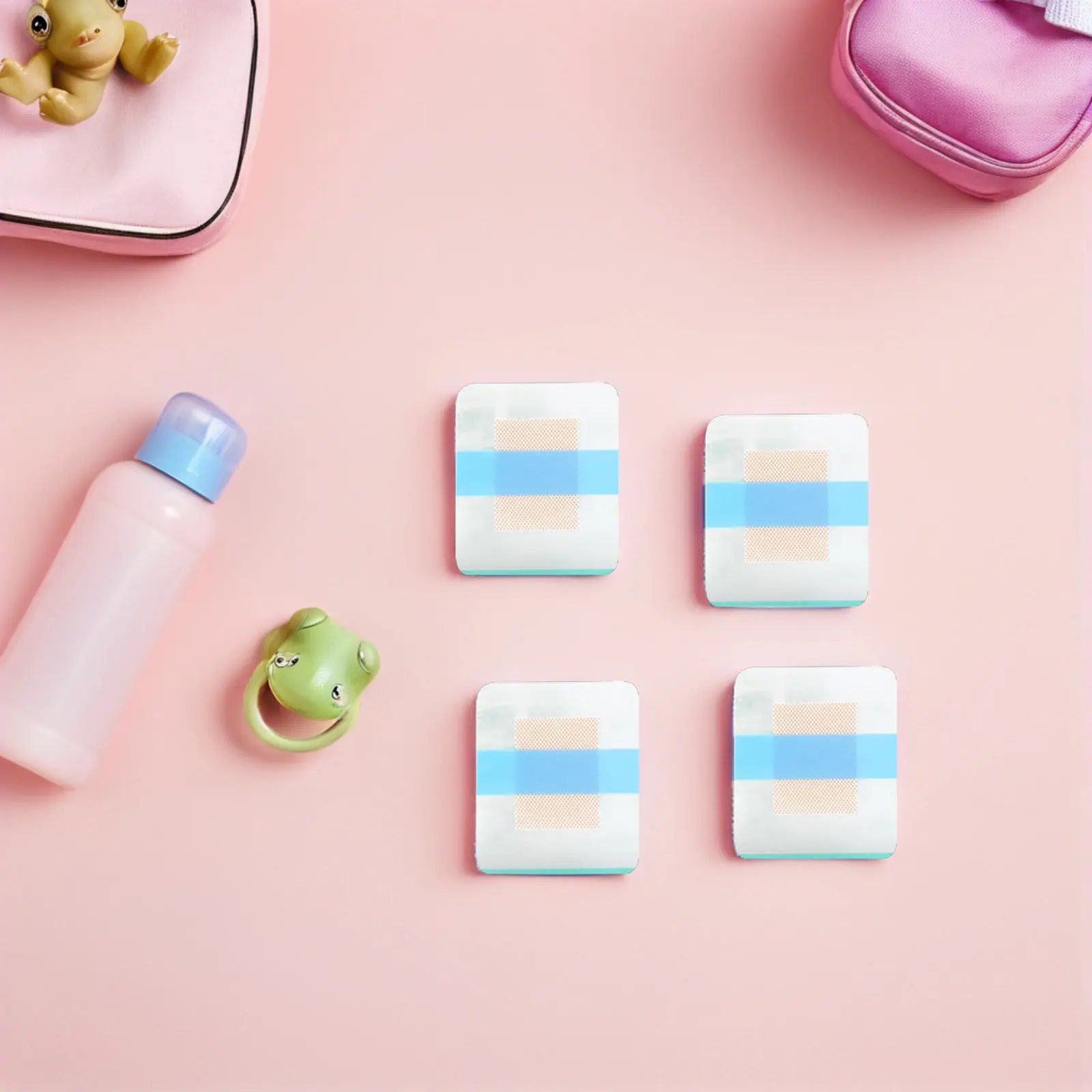 

50Pcs Waterproof Baby Navel Stickers Disposable Infant Belly Button Patches Breathable Protective Swim Patch for Newborn Healing