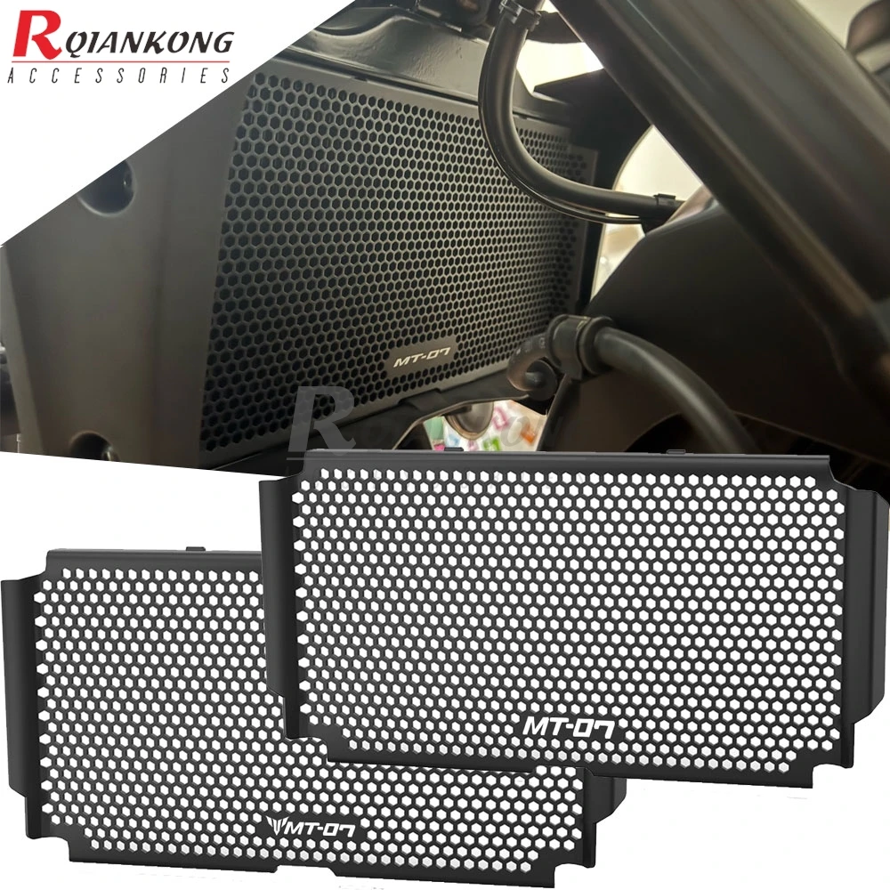 

Motorcycle Accessories For Yamaha MT-07 MT 07 MT-07 mt07 2025-2026-2027 CNC Aluminum Radiator Grill Guard Grille Protector Cover