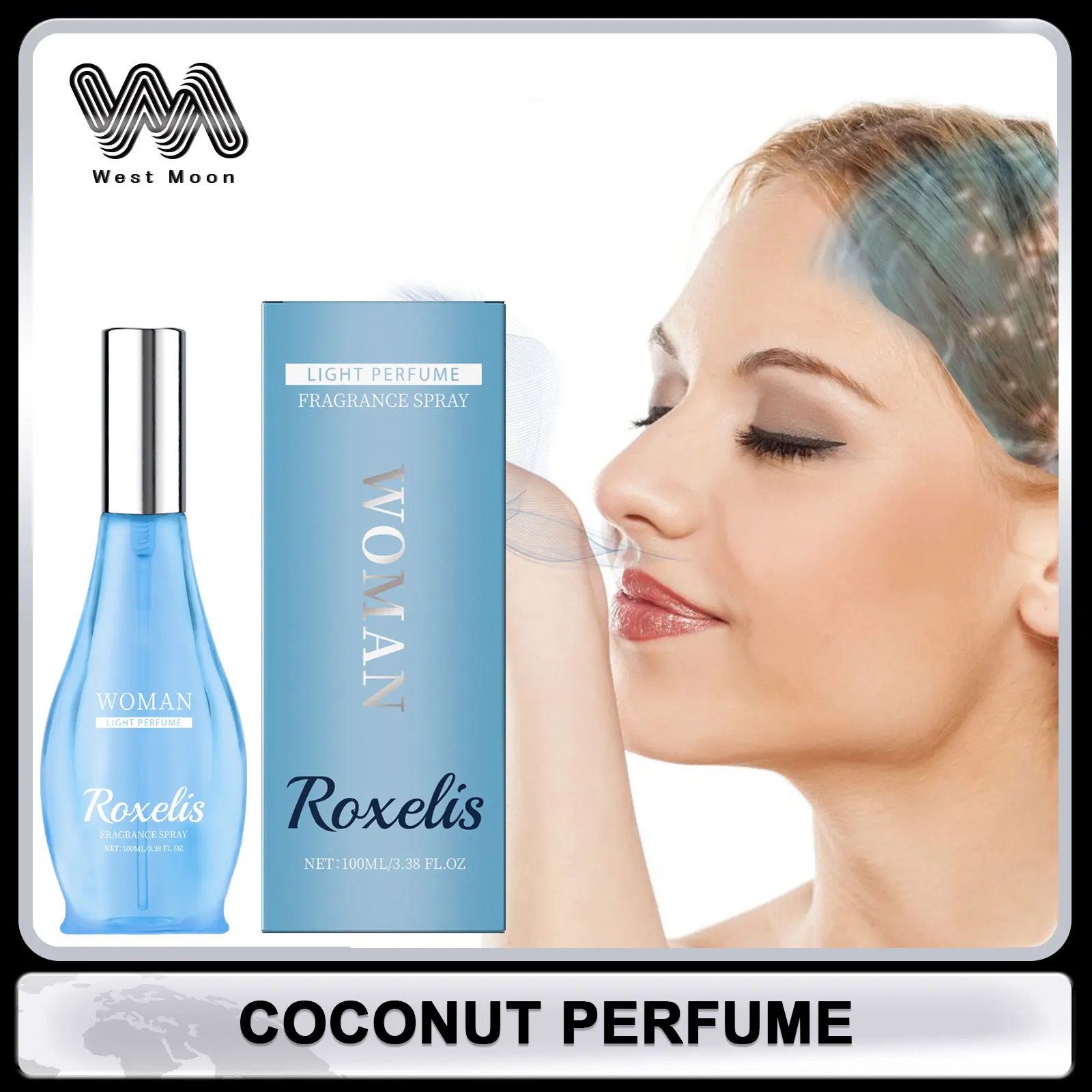 

Oriental Perfume Long Lasting Fragrance Keep Fresh Rich Coconut Scent Pheromone Perfume for Women Sexy Dating Atmosphere Perfume