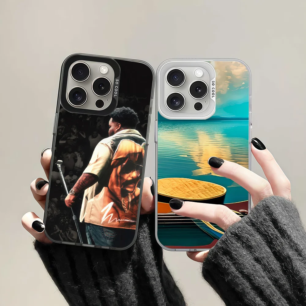 

Singer R-Rod Wave Guitar Reflections Phone Case For IPhone 12 11 13 14 15 16 17Max Pro Plus Mini Protective IMD Color Cover