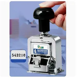 Page Number Small Printer Adjustable Production Date Stamper Supermarket Price Number