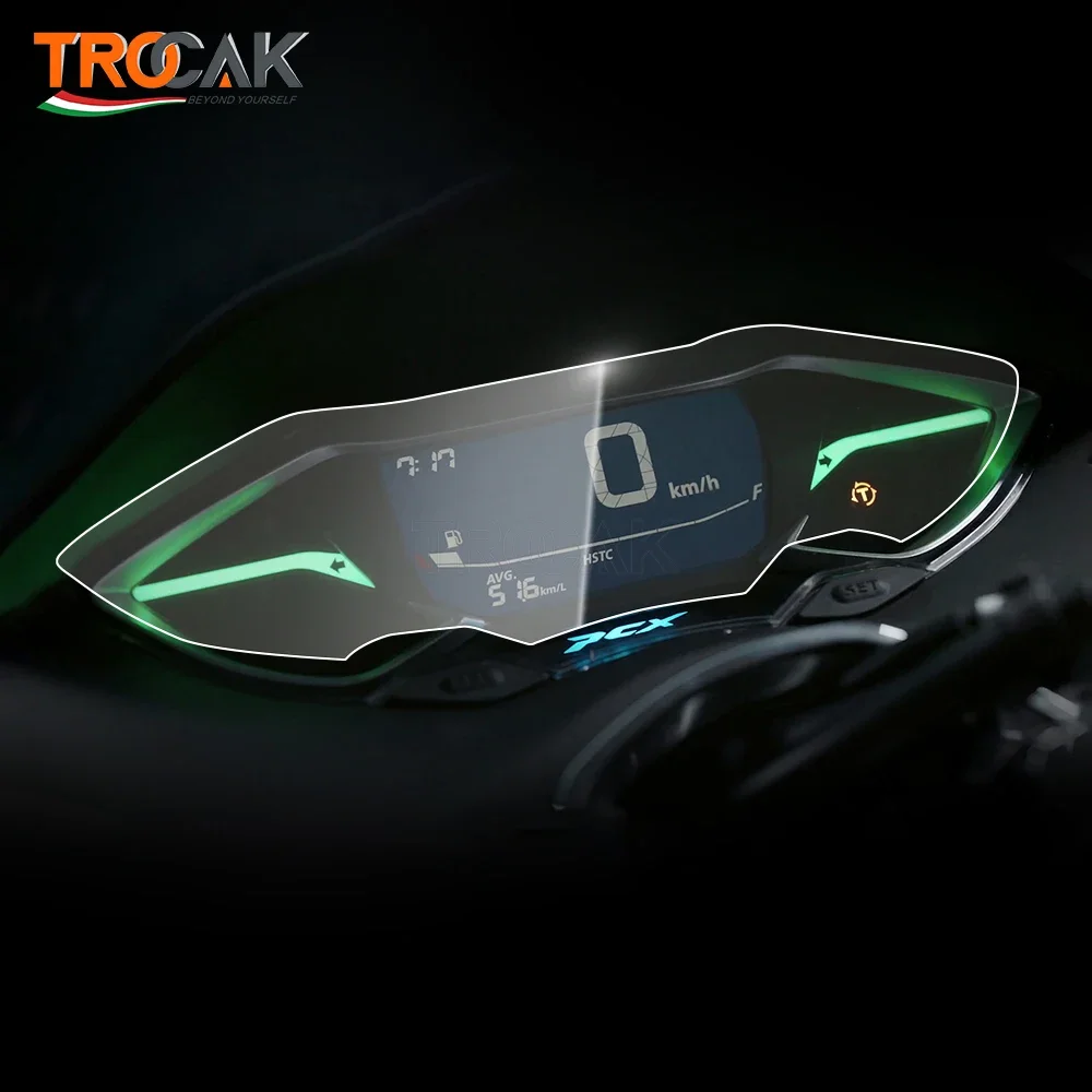 For HONDA PCX125 PCX150 PCX160 PCX 125 PCX 150 Motorcycle Instrument Cluster Scratch Protection Film Dashboard Screen Protector