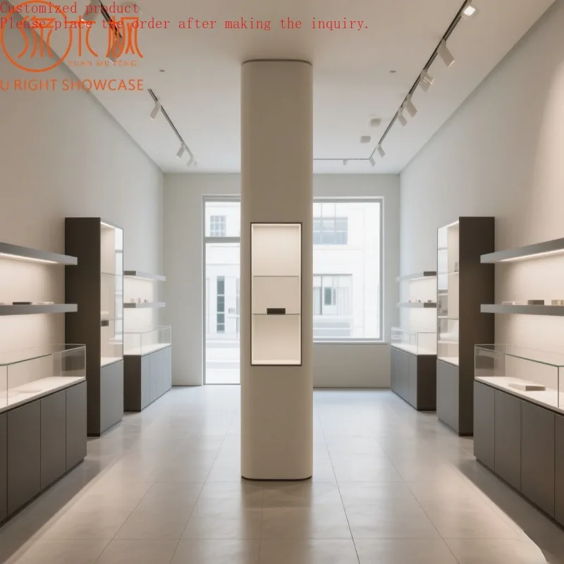 

Custom.Morandi Style High-End Jewelry Display Cabinets | Custom Luxury & Light Luxury Showcase Manufacturer