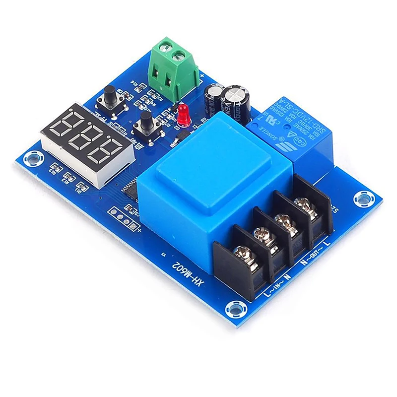 1PC Lithium Storage Battery Charger Control Switch Protection Board XH-M602 Digital Control Battery Charging Control Module