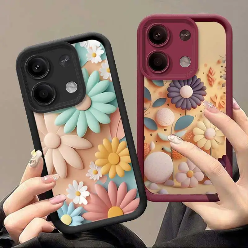 Note13 Dreamy Blossoms Sky Eye Ladder Phone Case For Redmi Note 13Pro 13ProPlus 13Pro 12 12R 12Pro 12Turbo 12S 11 10