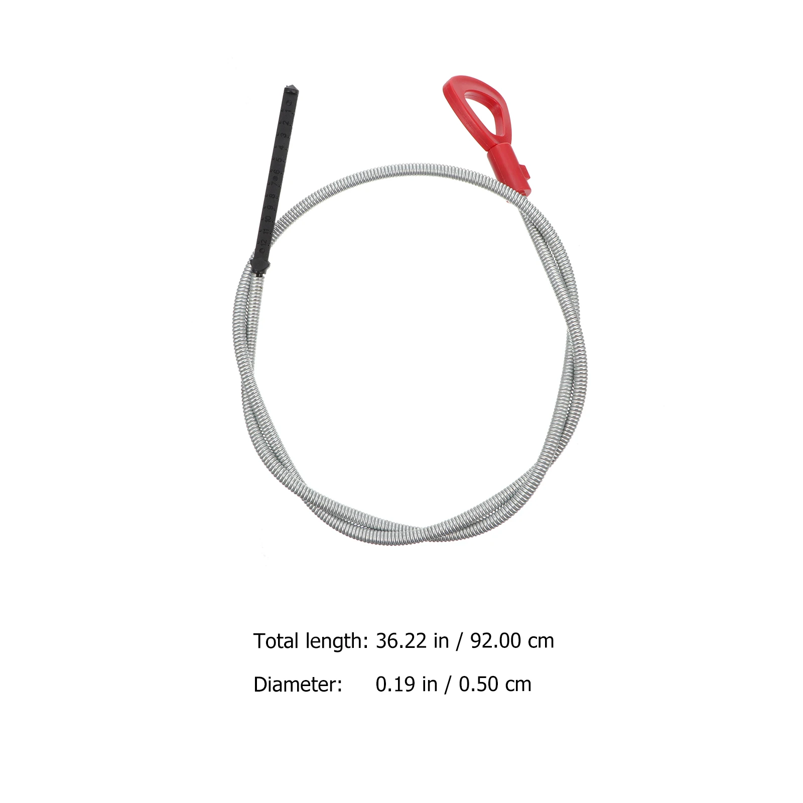 

Engine Oil Dipstick Clear Marks Transmission Fluid Level Indicator Gauge Bright Handle Nylon Ruler Vehicle Accessory Automotive