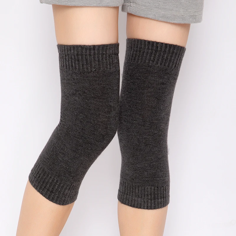 Scaldamuscoli da donna Maniche al ginocchio lavorate a maglia elastiche Protezioni di supporto per ginocchio leggere e traspiranti Accessori per la cura delle articolazioni da indossare ogni giorno