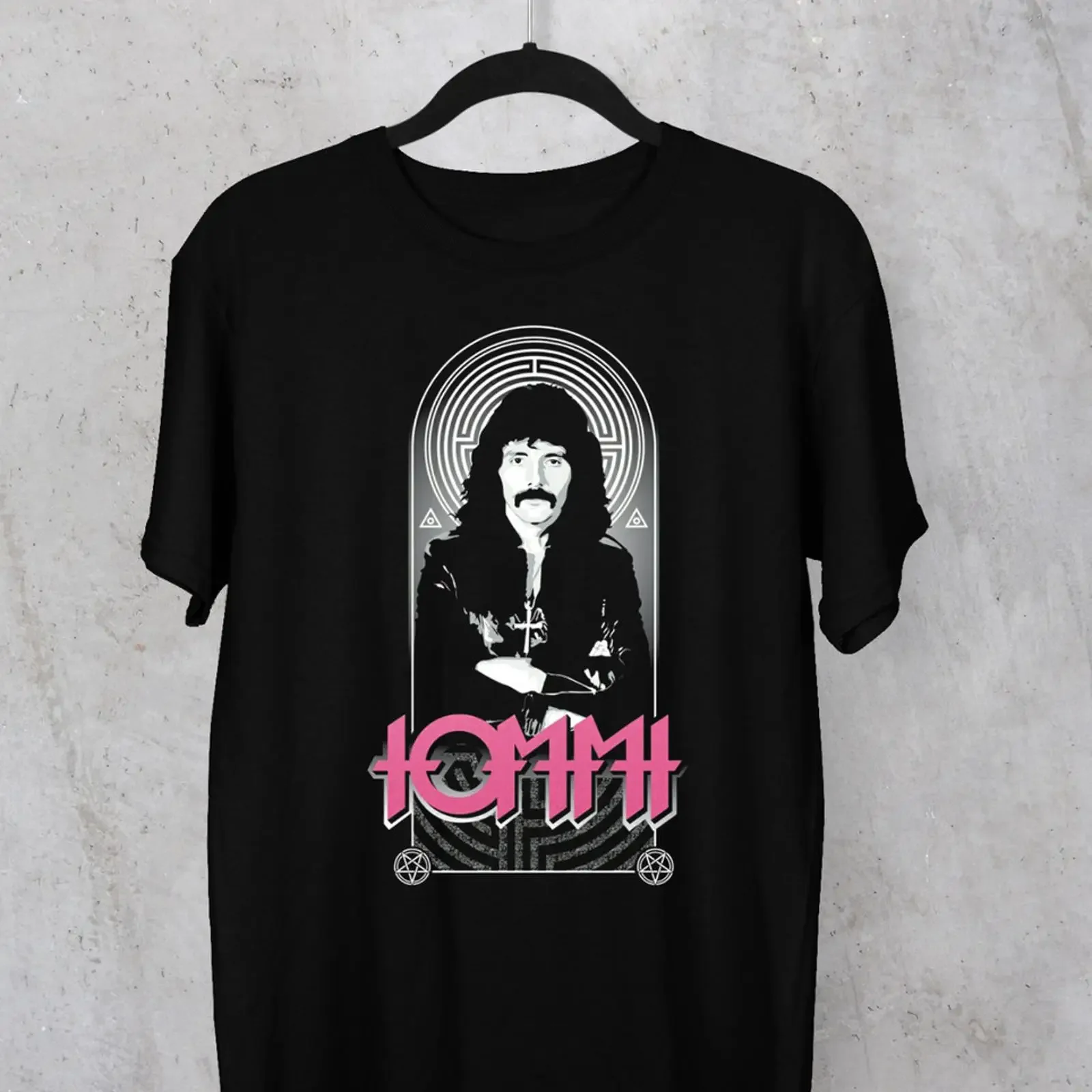 Seltenes T-Shirt Tony Iommi Kollektion S 5XL P63 188 Vintage Washed Designer-Kleidung Mode Stilvoll Weich Unisex Vielseitig