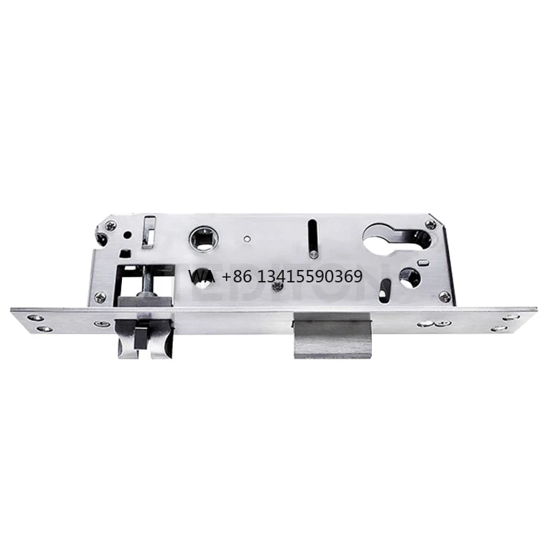 

4085# Mortise 304 Stainless Steel Silver Electric Door Lock Body Rated High Security 4585 Mortise Door Sash Lock