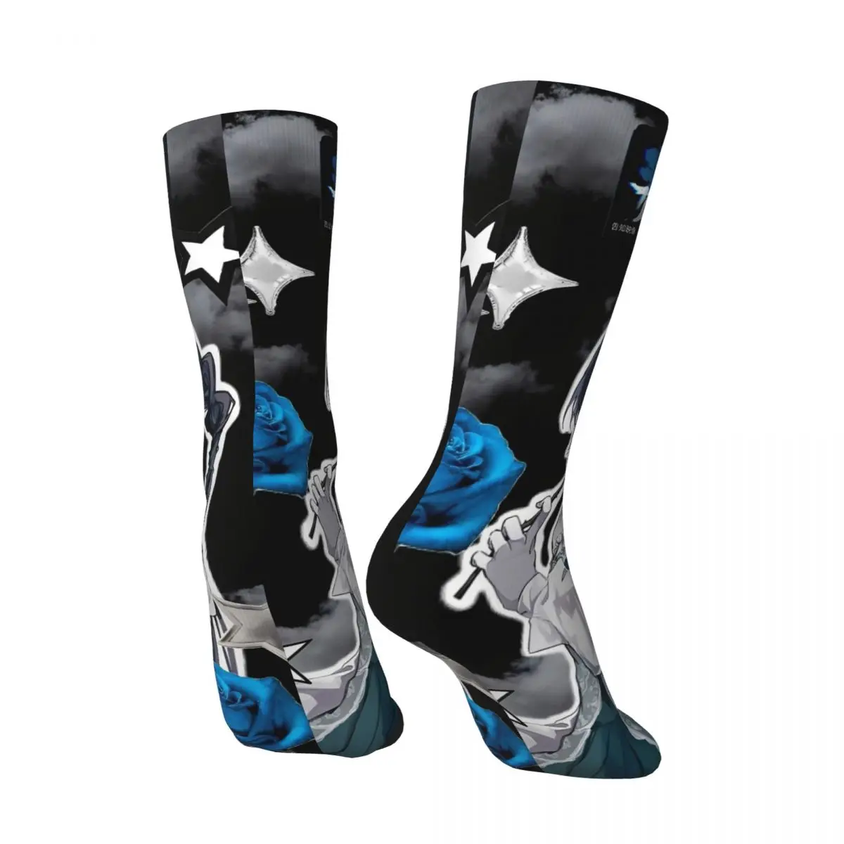 Ado Wish Tour japon chanteur chaussettes Ado Hibana World Tour 2025 bas modernes automne antidérapant adultes hommes chaussettes chaussettes d'escalade