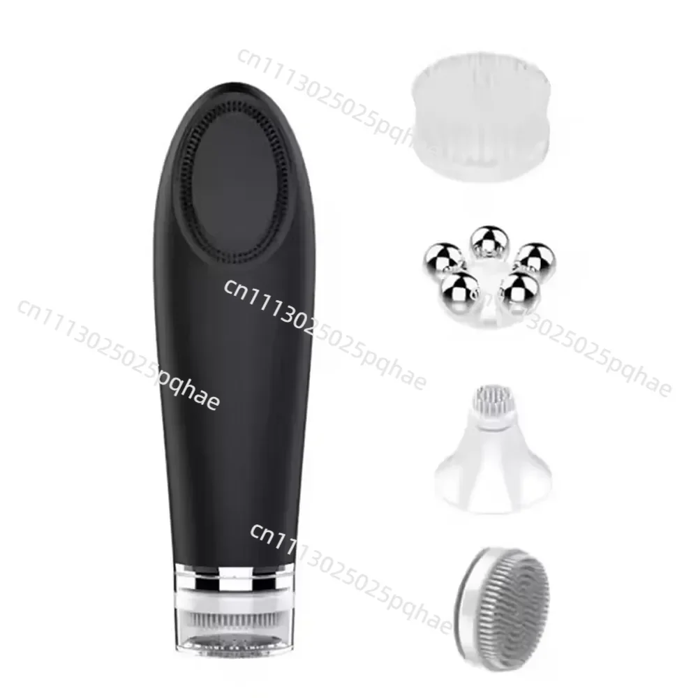 Beauty 4 In 1 Skin Lifting Device Face Cleanser Silicone Brush Deep Cleaning