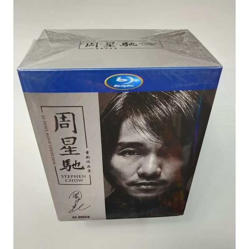 Limited Time Promotion Blu-ray Stephen Chow Movie Collection 42 Discs 6 Large PP Boxes