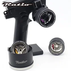 RATIO Gun-type RC Remote Control Metal Hand Wheel SANWA NB4 7PX X9 Direction Wheel Modified Wheel Ornaments