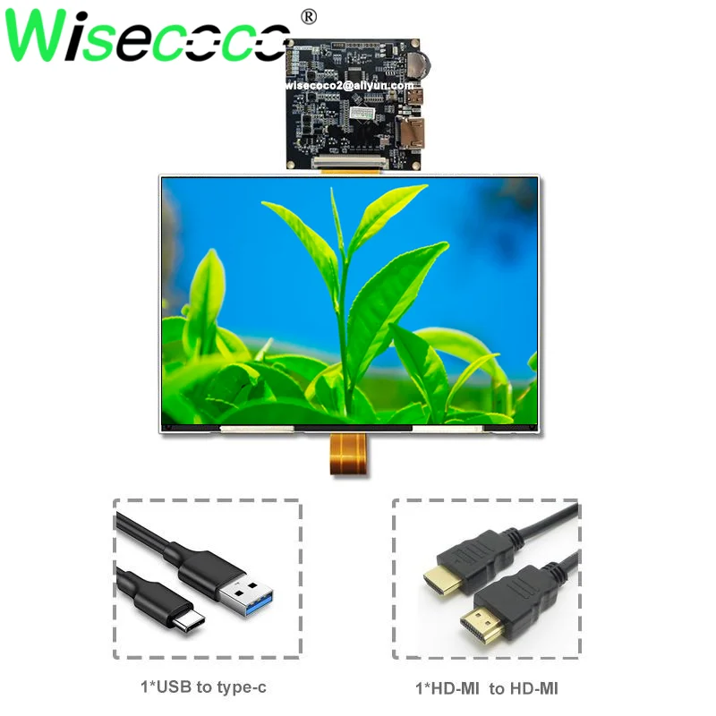 Layar LCD 8.9 Inci 2560X1600 2K IPS Papan Driver USB MINI MIPI 500 Nits Layar LCD Laptop DIY Raspberry Pi