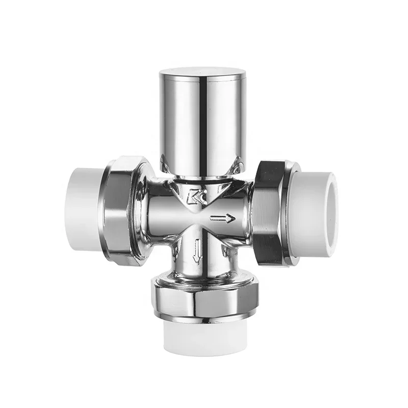 

DN20 Brass Water Three-way Chrome Manual Ppr Thermostatic Radiator Valve and Underfloor Heating Thermostat