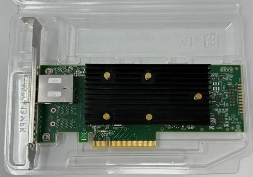 Broadcom LSI SAS 9400-8e 8-port 12Gb/s SATA+SAS PCIe 3.1 12Gb Controller Host Bus Adapter view 4