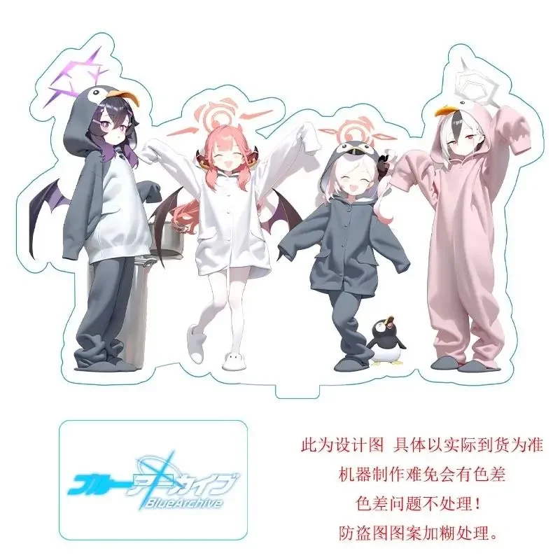 الأزرق الأرشيف أنيمي تاكاناشي هوشينو هاياس يوكا تأثيري لطيف لعبة الاكريليك حامل نموذج لوحة سطح المكتب الحلي هدايا عيد الميلاد