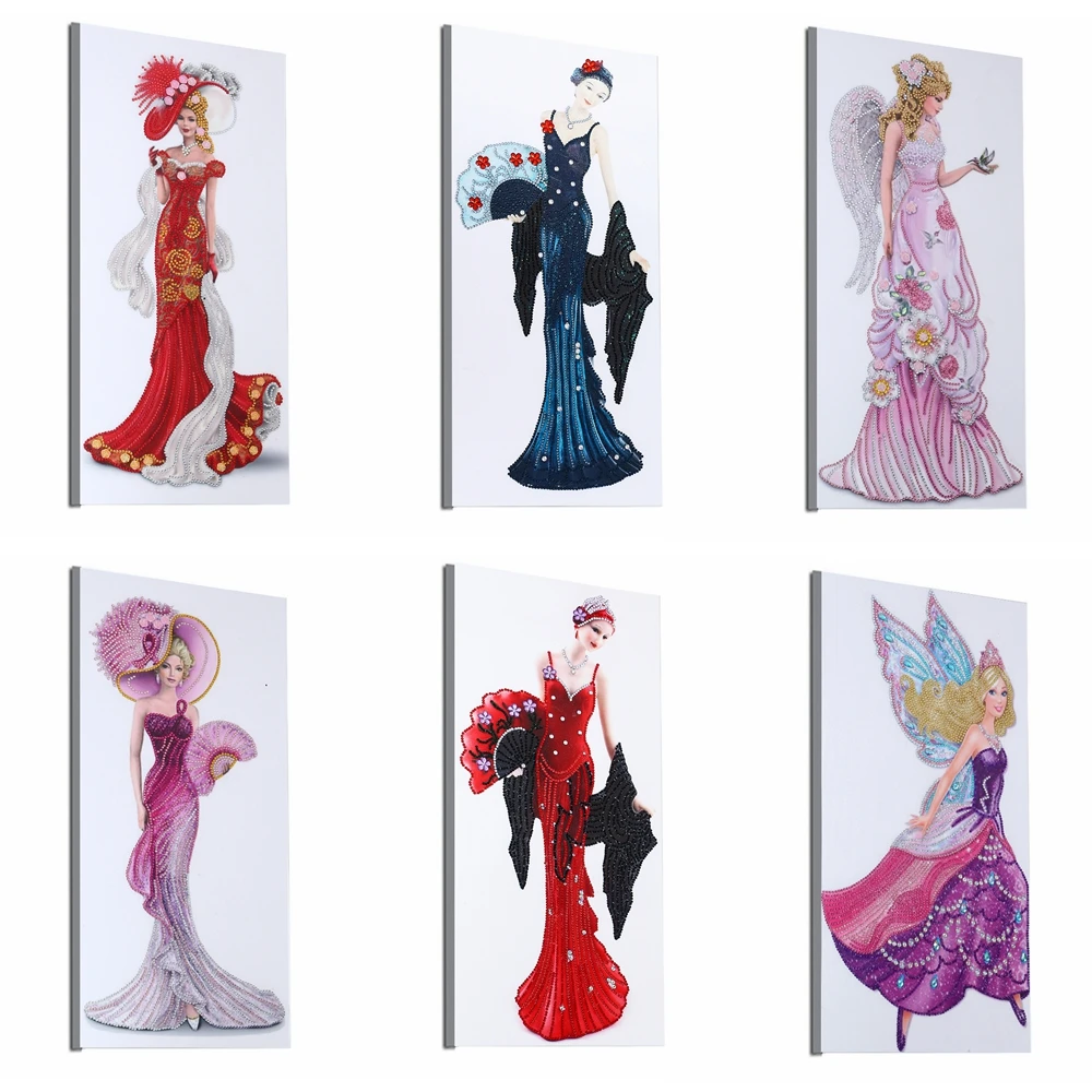 1pc/Set DIY Large Diamond Art Pictures for Adults 30*60cm Cr