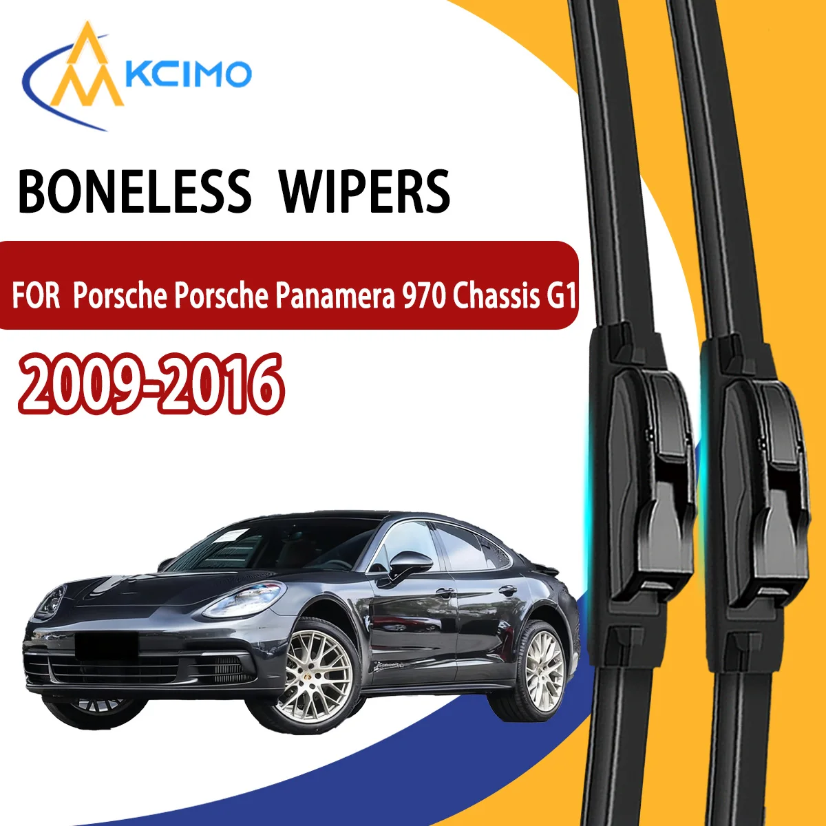 

2Pcs Front Windshield Wiper Blades For Porsche Porsche Panamera 970 Chassis G1 2009-2016 Windscreen Window Car Accessories