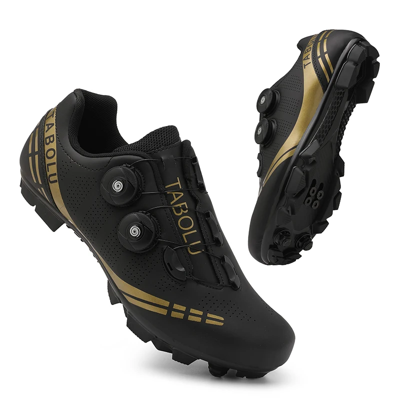 

Men Cycling MTB Shoes Mountain Sneakers Footwear Dirt Bike Racing Clit Bicycle Woman MTB Speed Cleat Biking