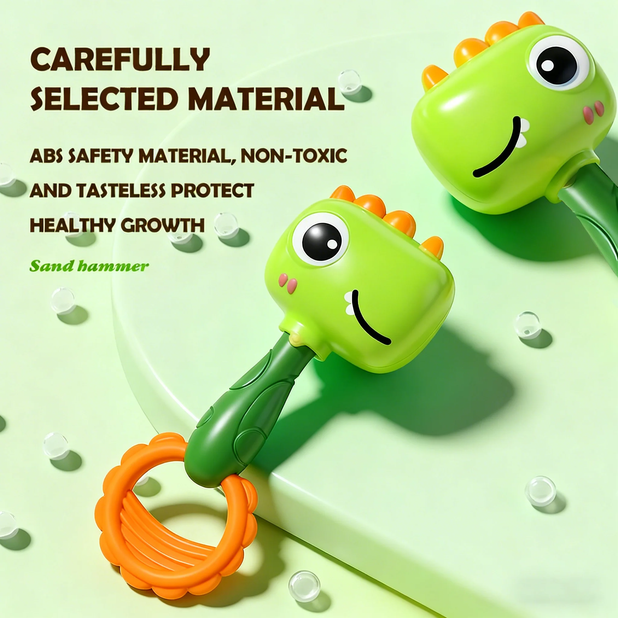 Jouets pour bébés de 18 mois, Instruments de musique, hochet à tambour de musique Montessori, jeu éducatif précoce pour enfants, 2/1 pièces, pour garçons et filles