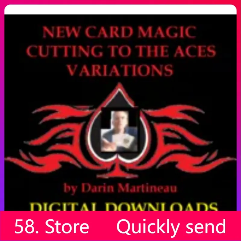 Nowe wariacje Cutting to the 4 Aces autorstwa Darina Martineau na rok 2025 - Sztuczki magiczne (58 Store Download)